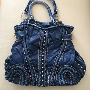 Blue Hobo handbag